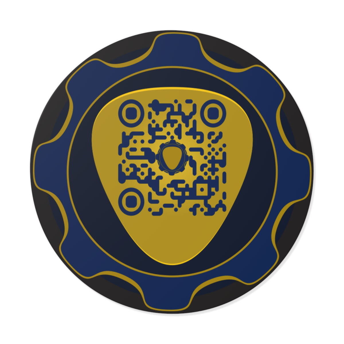 Gearpic Round Vinyl Stickers